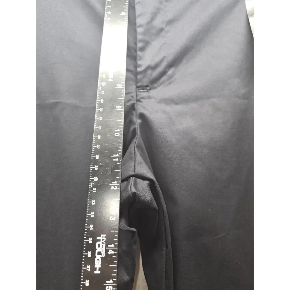 Lee Wrinkle Free Pants Womens Size 18w Petite Black Straight Leg - Picture 4 of 8